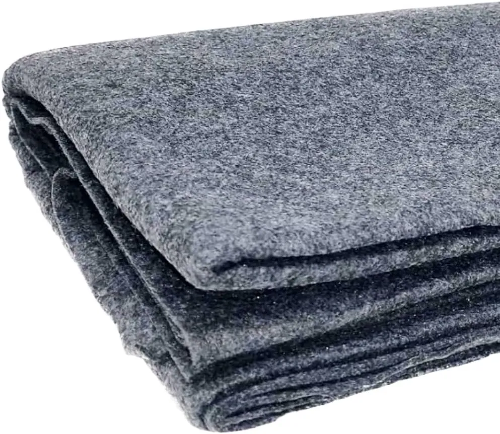 Vakly 2 Pack Emergency Throw Blanket [80x40] Disposable Fleece Military Cover  for Traveling, Camping, Car, Outdoor Survival, Homeless Shelters & Everyday Use (2, Gray, 40" x 80")