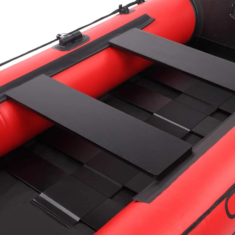 VERYKE 10FT Inflatable Boat,Inflatable Raft Sport Tender Dinghy,Rescue Diving Boat,350 lbs Weight Capacity