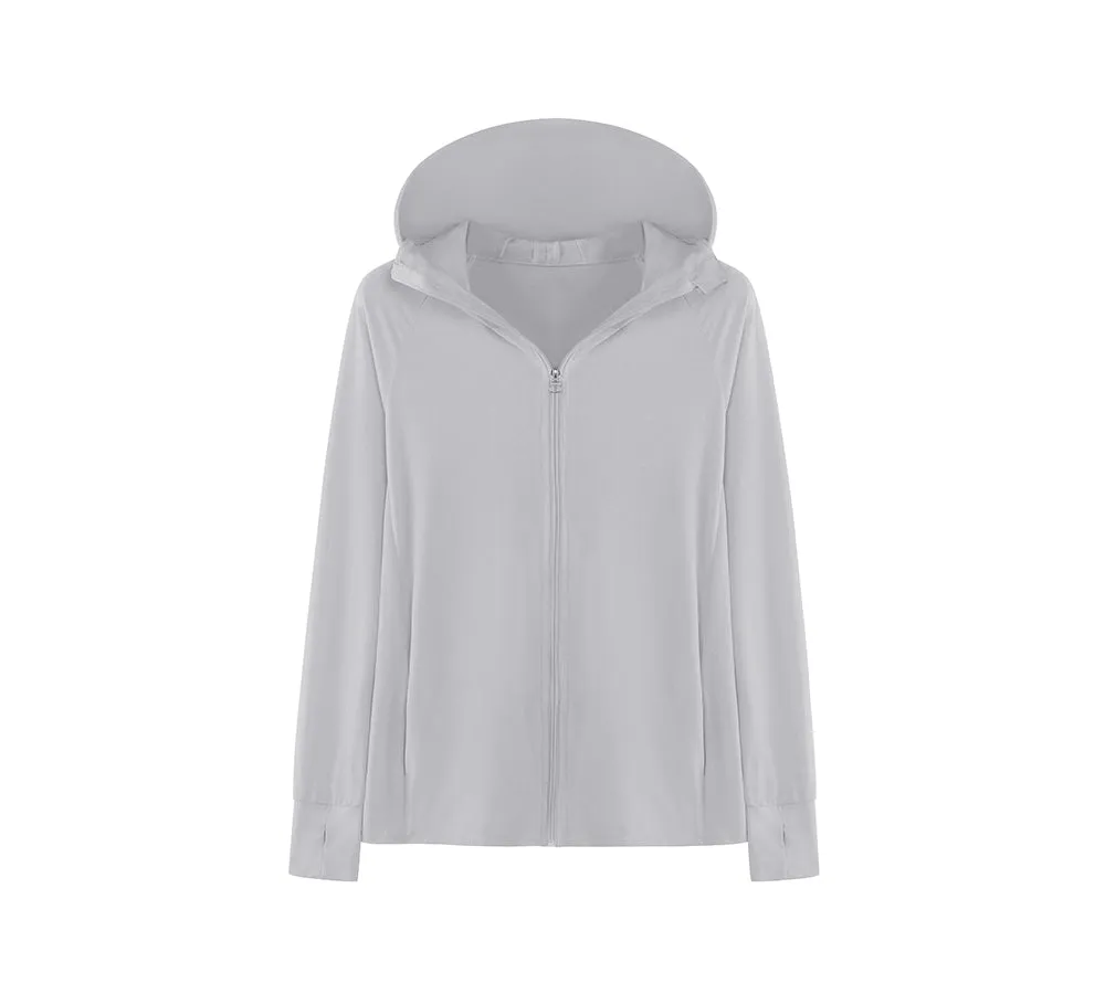 Women Sun Uv Protection Hoodie Sleeve Parka Selena