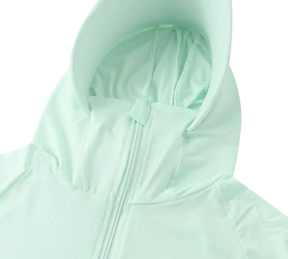 Women Sun Uv Protection Hoodie Sleeve Parka Selena