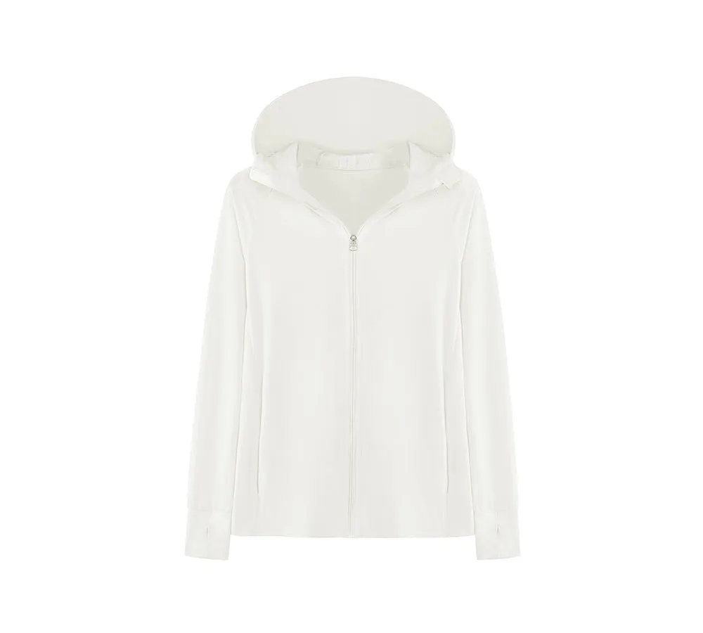 Women Sun Uv Protection Hoodie Sleeve Parka Selena