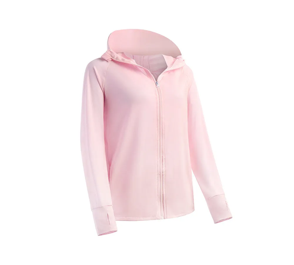 Women Sun Uv Protection Hoodie Sleeve Parka Selena