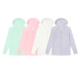 Women Sun Uv Protection Hoodie Sleeve Parka Selena