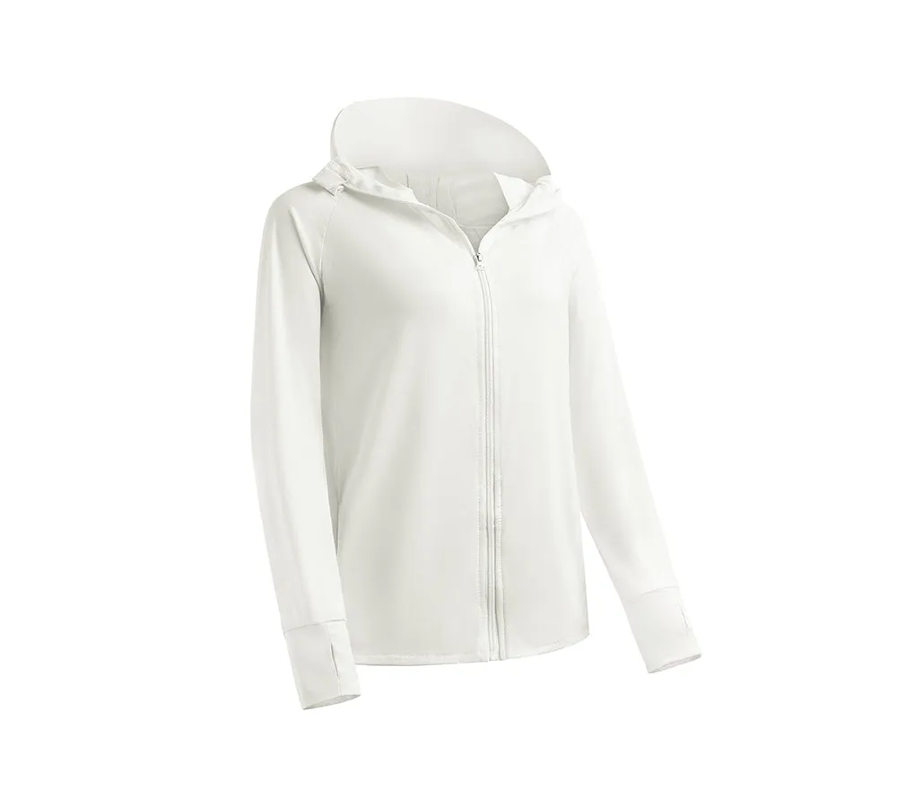 Women Sun Uv Protection Hoodie Sleeve Parka Selena