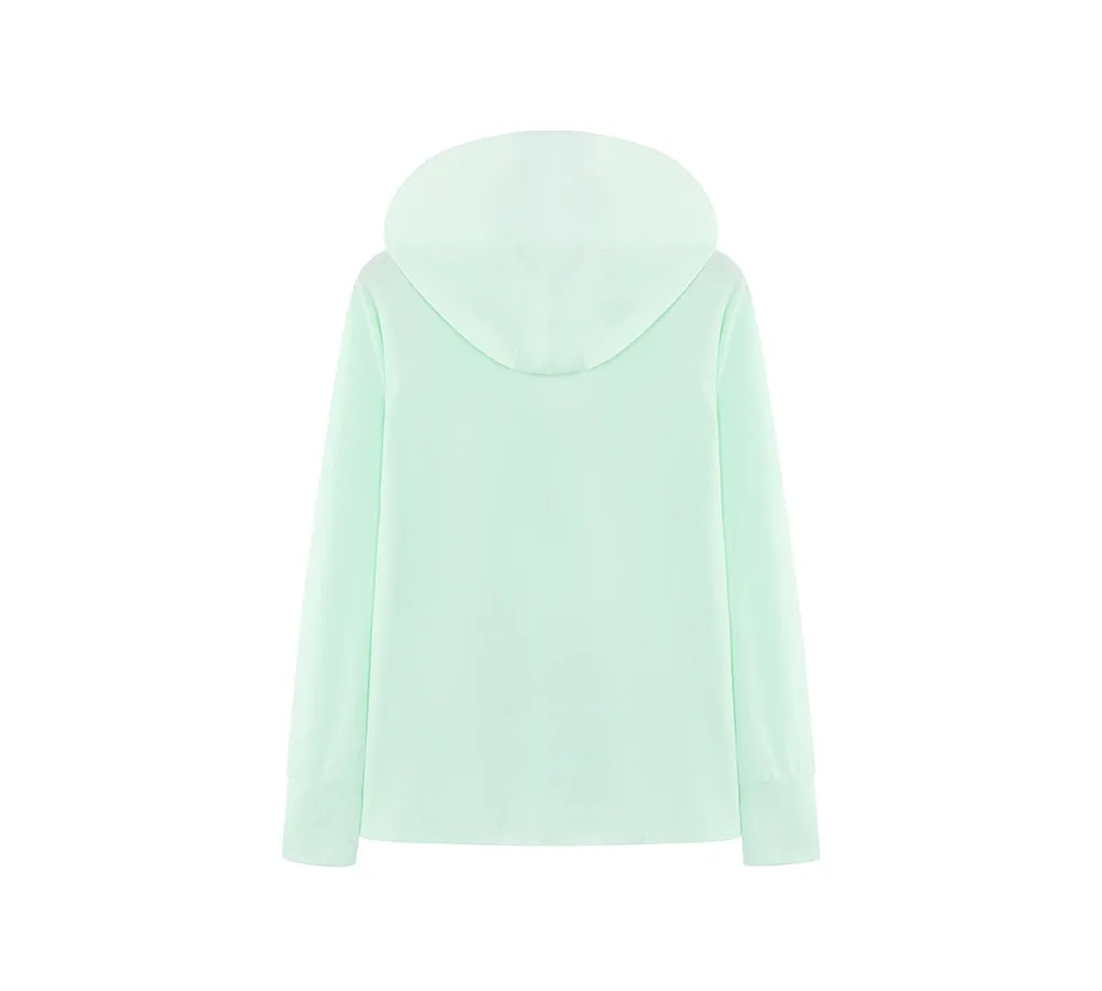 Women Sun Uv Protection Hoodie Sleeve Parka Selena